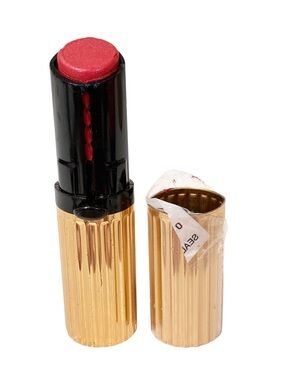 Vintage Coty Refinements Lipstick - 575 Rose Amber Slide Up Gold Tone NEW